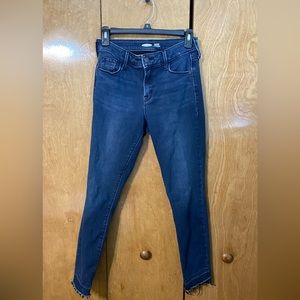 Fleece-Lined Super Skinny Old Navy Rockstar Jeans (Blue)